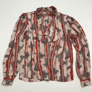 Nicola Pussy Bow Blouse size 10